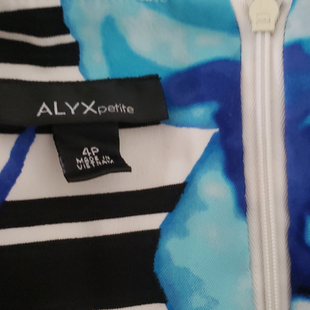 ALYX petite floral striped dress - Picture 5 of 6